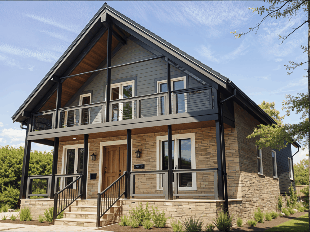 Каркасный дом XX25