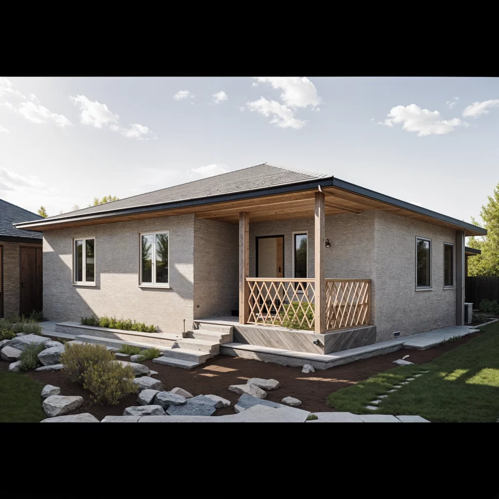 Проект дома из бруса DG28